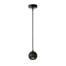Lucide FAVORI Pendelleuchte Ø 9 cm 1xGU10 Schwarz MDRLED