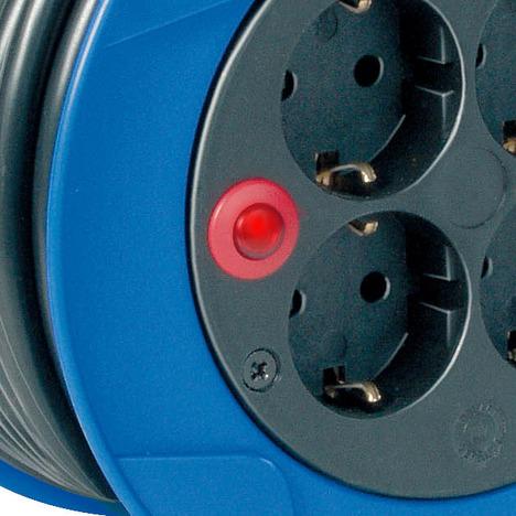 Kabelhaspel Compact 4 Stopcontacten 15 Meter IP20