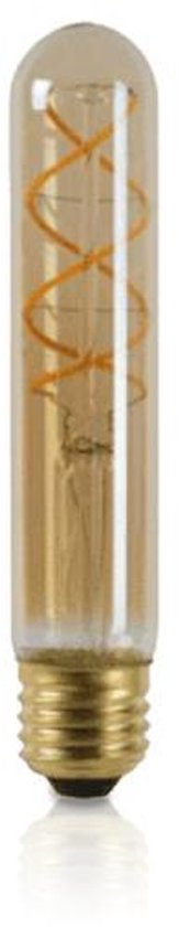 Ledlamp oranje - kooldraadbuis E27 - 4 Watt - 2400K - dimbaar