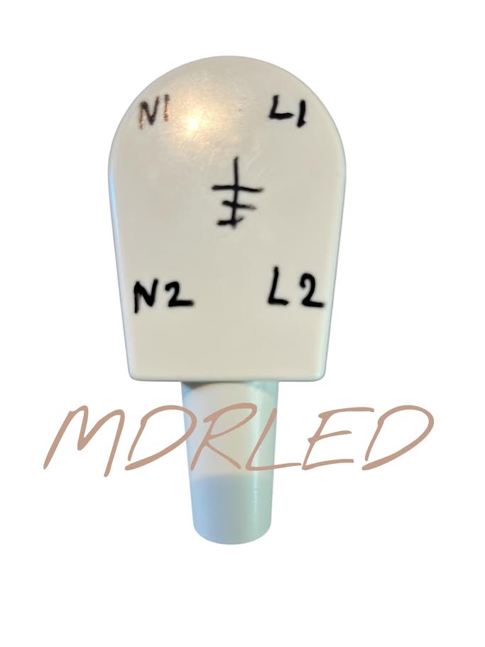 Perilex Stekker Verloop naar 2x230V over 2 Fasen Verdeeld - MDR LED®