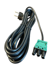 1x Wieland® Compatible GST18/3 - netsnoer - koppelbaar - lengte 5 meter 3x0.75 ZWART