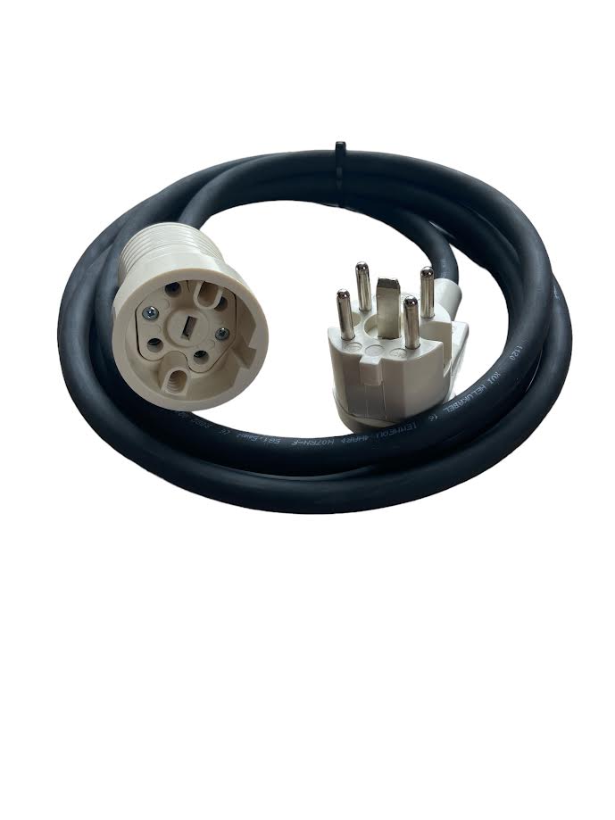 PERILEX KOPPELSNOER RUBBERE 16A 9000Watt 3 meter MDRLED ®