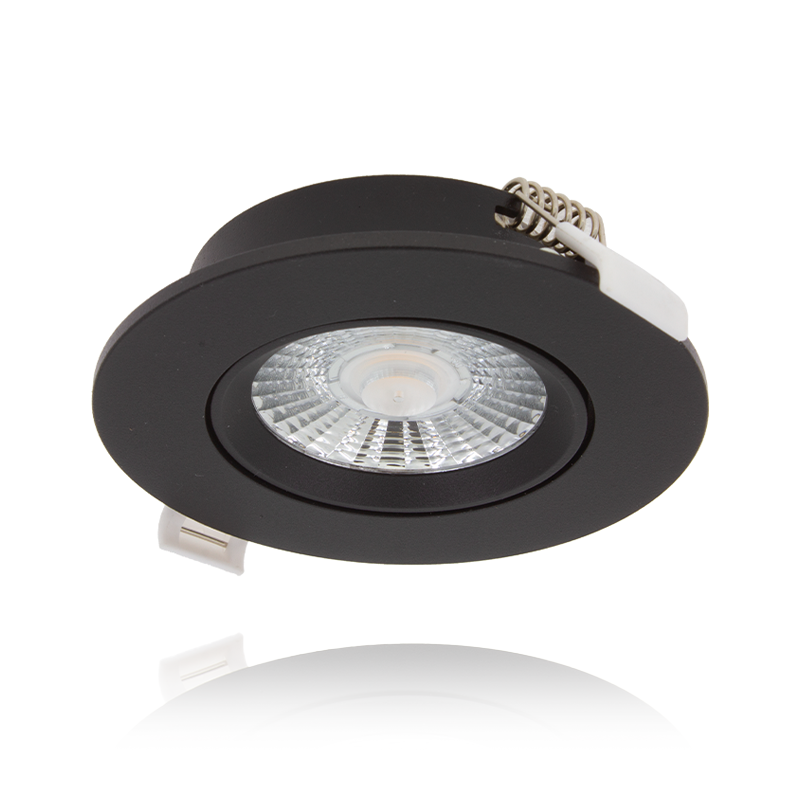 LED Einbaustrahler 6W Dim to Warm SCHWARZ, WEISS, CHROM SILBER, MDRLED®