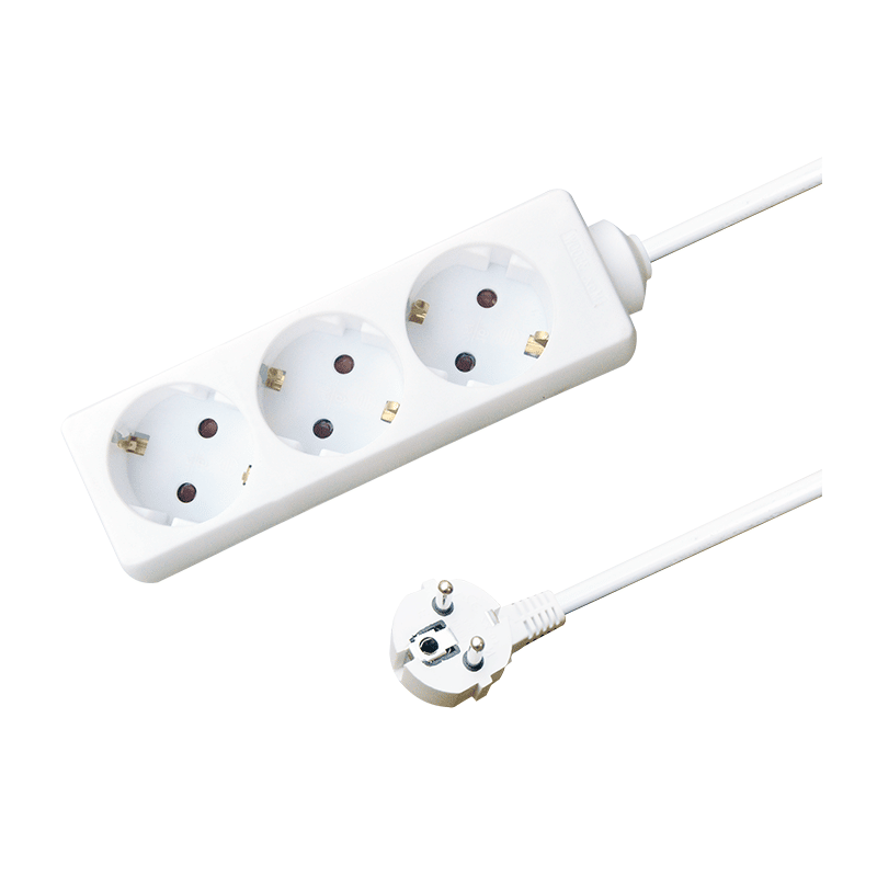 DREIFACH-TISCHSTECKDOSE 5M WEISS MDRLED®