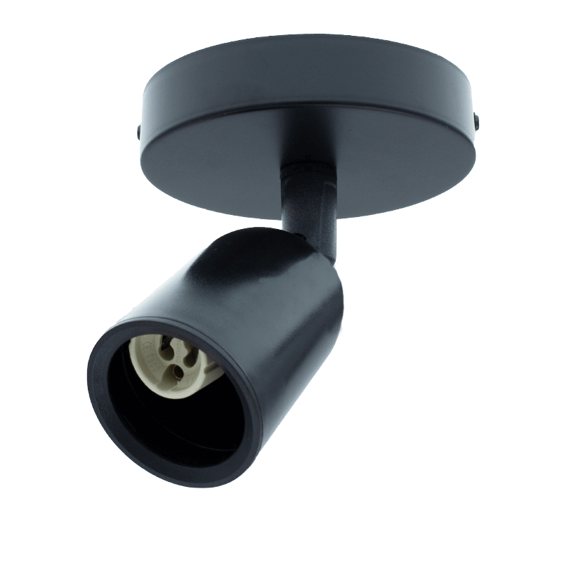 LAMPA SUFITOWA DO 1X GU10 CZARNY MDR LED®
