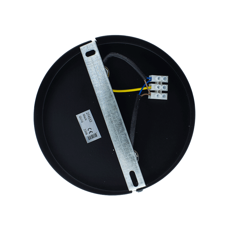LAMPA SUFITOWA DO 1X GU10 CZARNY MDR LED®
