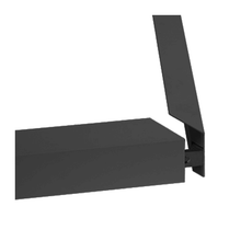 OPBOUW CLICKFRAME | 60X60 | ZWART | BACK- EN SIDE-LIT