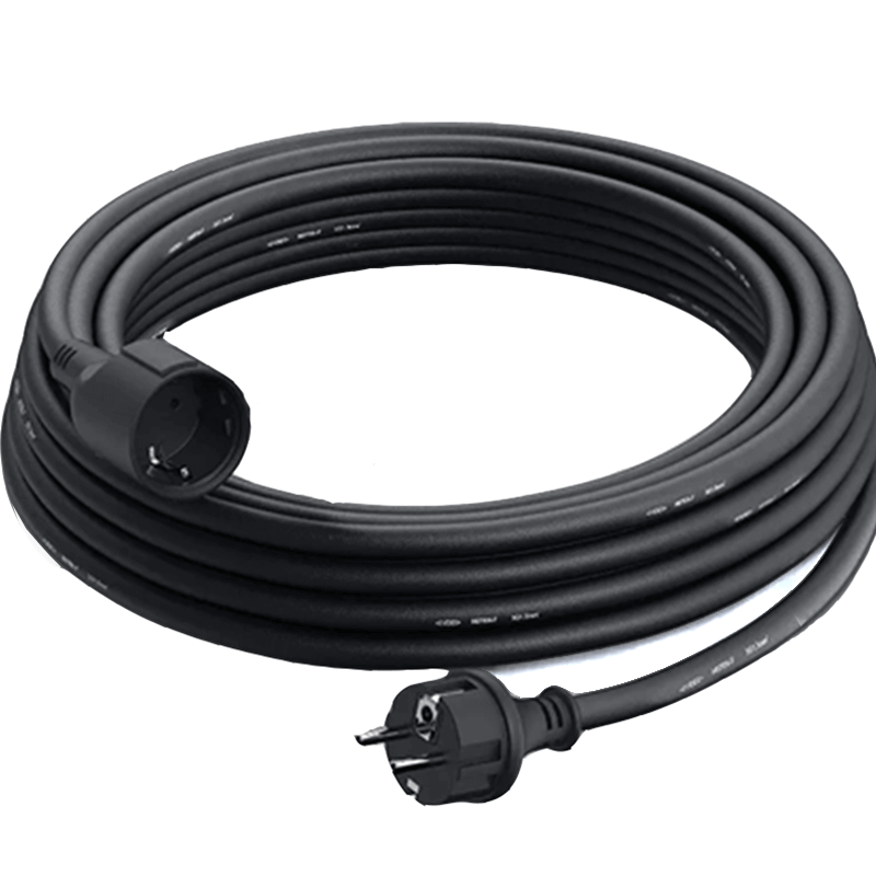 VERLENGKABEL ZWART 20 Meter MDR LED ®