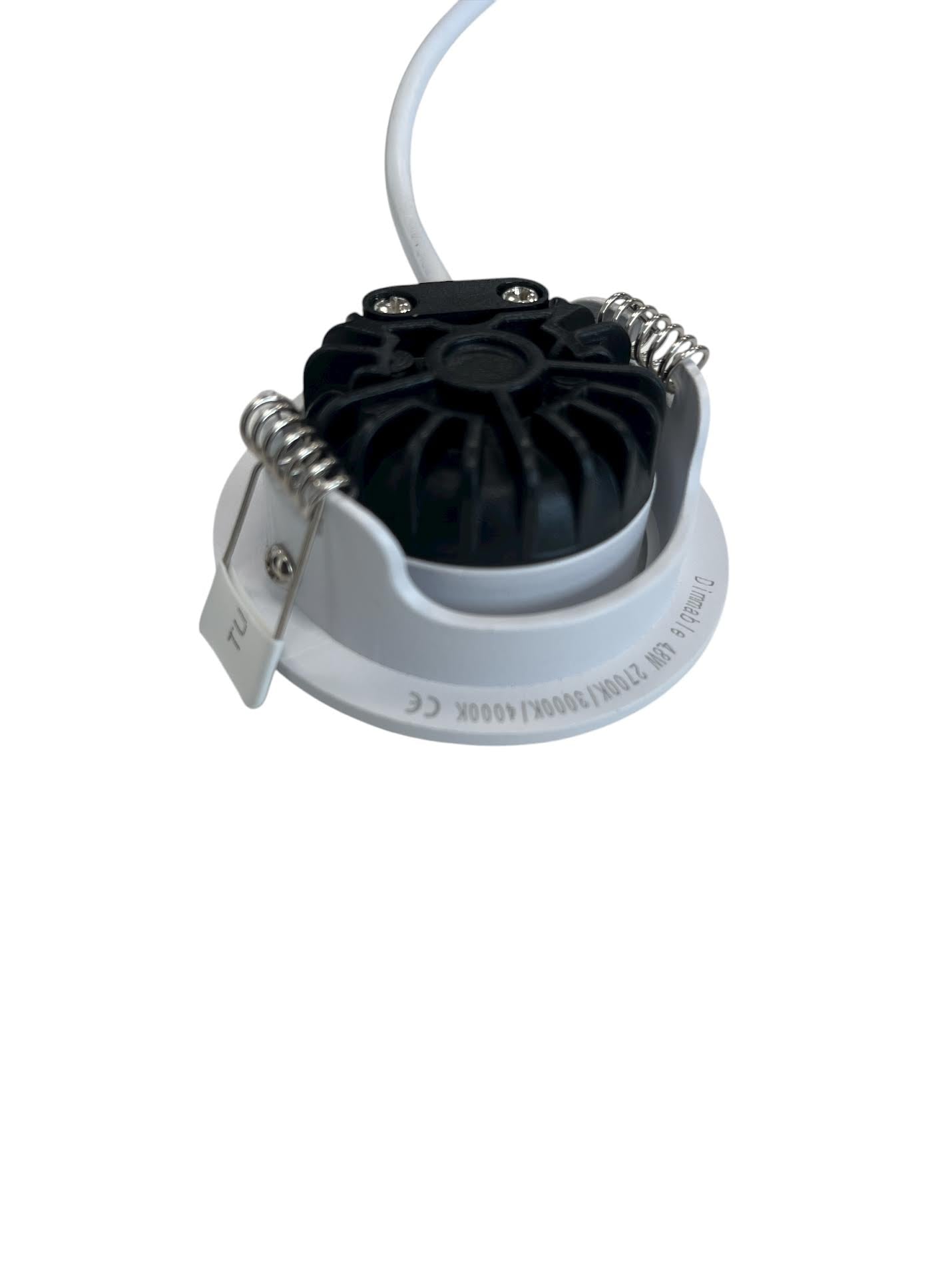Inbouwspot Rond Wit CCT Mini | MDRLED® 5W | IP65 | Dimbaar | 2700K-4000K