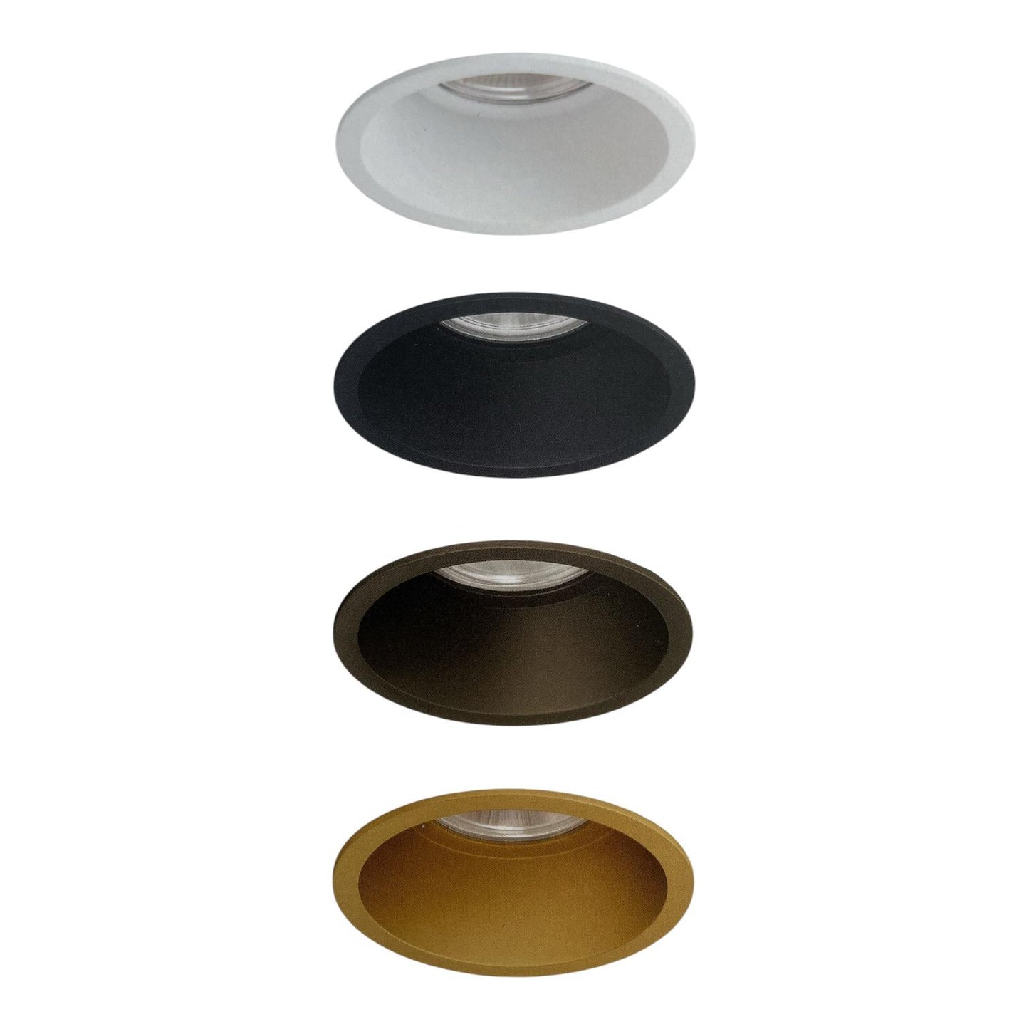 Ronde LED Inbouwspot VERSA® Goud | 6W | Dim to Warm | Ø75 mm module