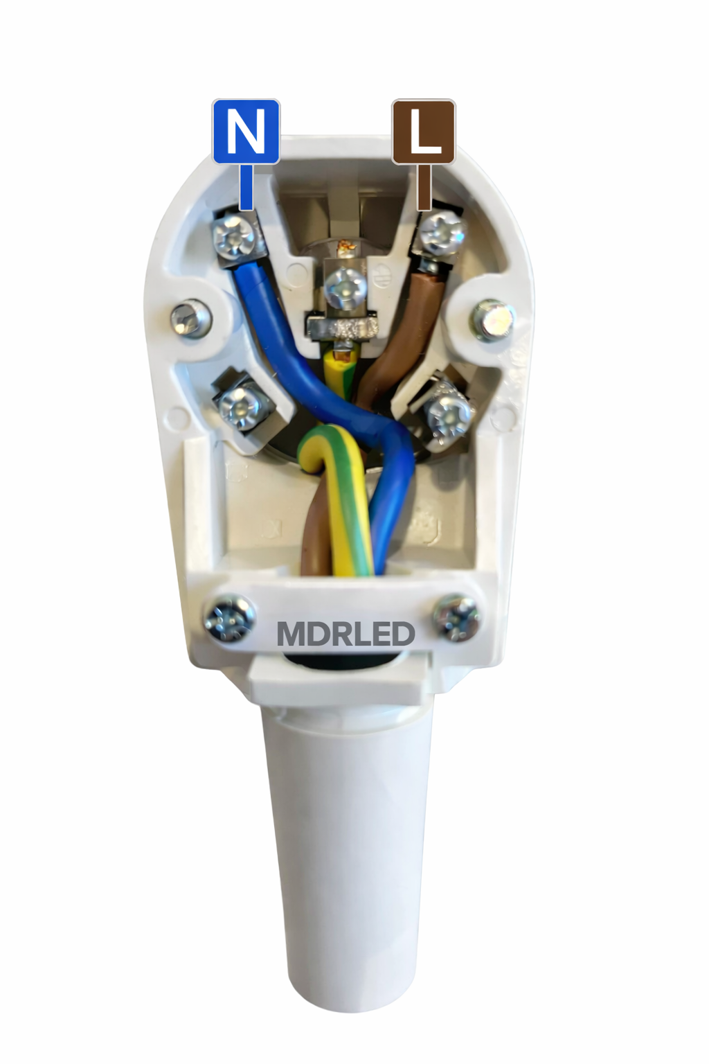 Perilex verloopstekker lengte 0.5M naar 16A 230V Contra 3680Watt Actie