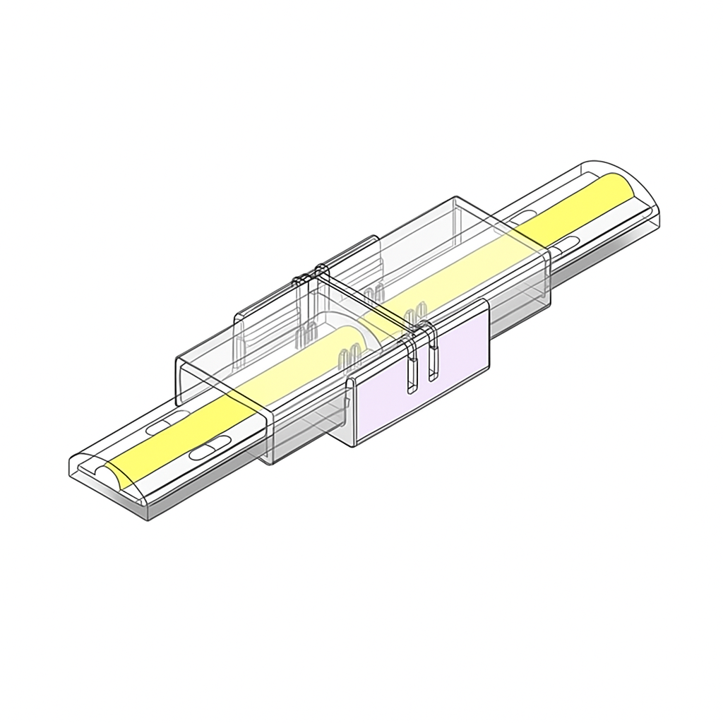 LED strip Connector IP65 | Single Color | COB/SMD | 8mm | Per 10 Stuks MDRLED®