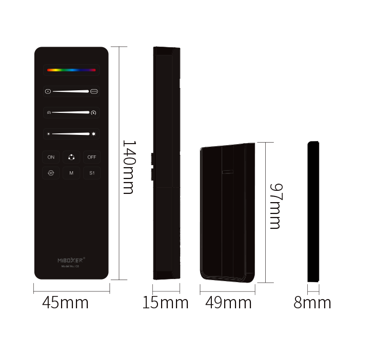 C6 SPI-Fernbedienung (2,4 GHz) MDRLED®