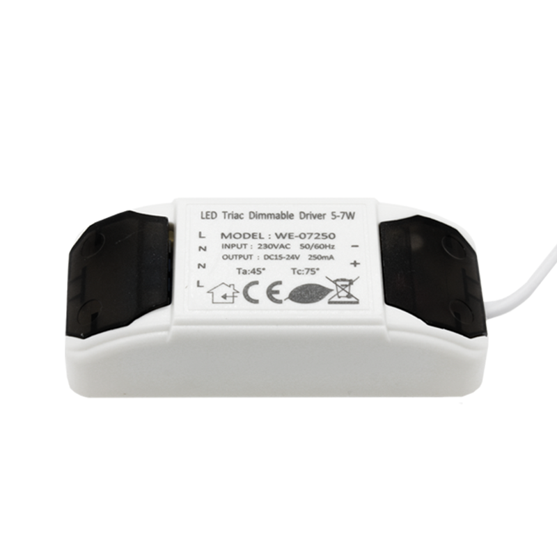 LED Einbaustrahler Flach 6W Dimmbar Schwarz 2700K Ø75-81mm MDR LED