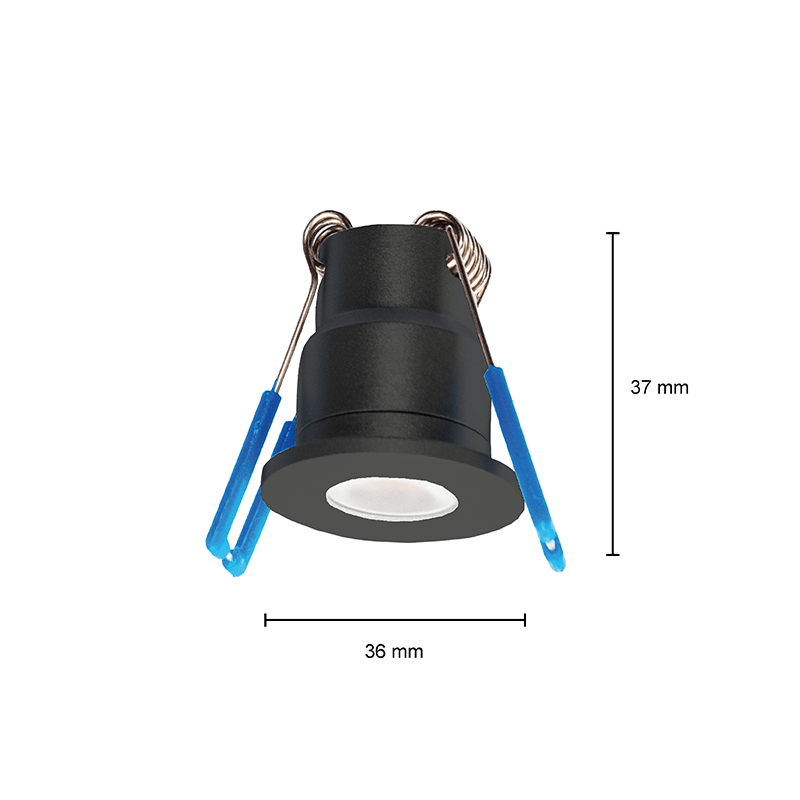LED Verandastrahler 6er Set 6 x 3 Watt Weiß Ø28mm IP65 MDRLED®