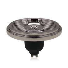 LED AR111 GU10 SPOT 24° 12W SCHWARZ 2700K 4000K MDRLED®