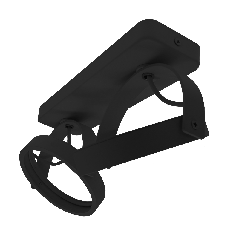 AR111 OPBOUWARMATUUR 2xGU10 FITTING ZWART MDRLED®