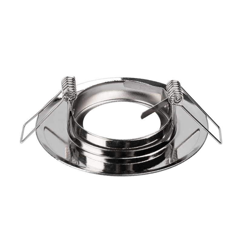 OPRAWA WPUSZCZANA GU10 SREBRNA Rozmiar cięcia Ø65mm MDRLED®