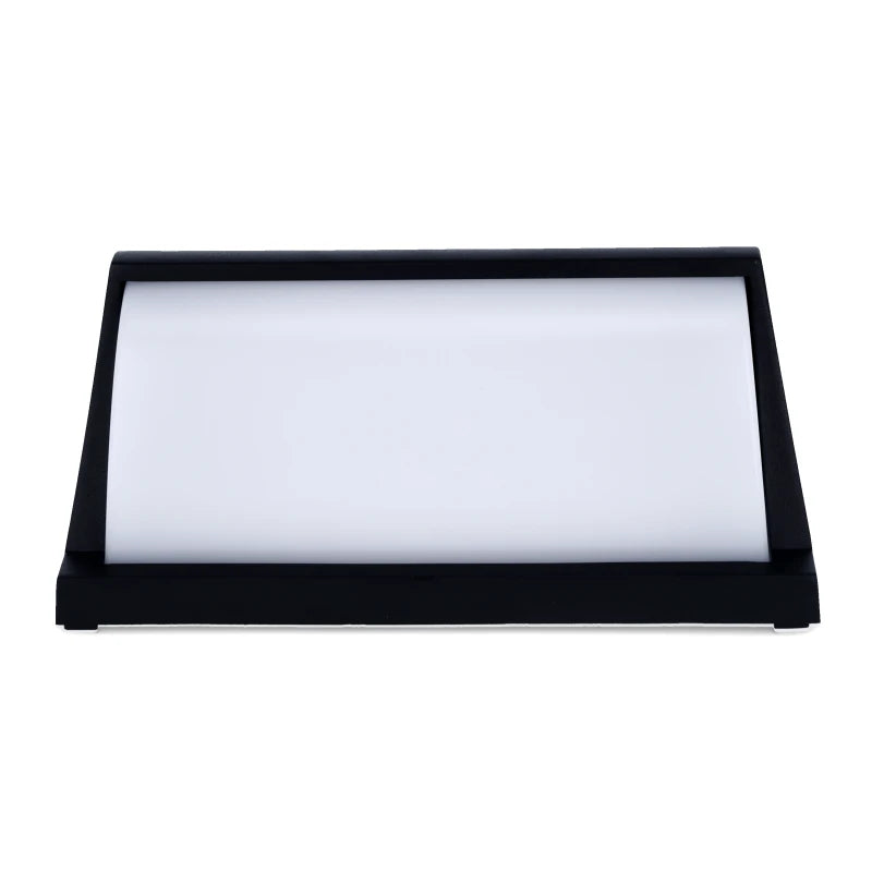 LED Bulkhead 12W – Daglichtsensor – IP54 – Zwart – MDRLED®