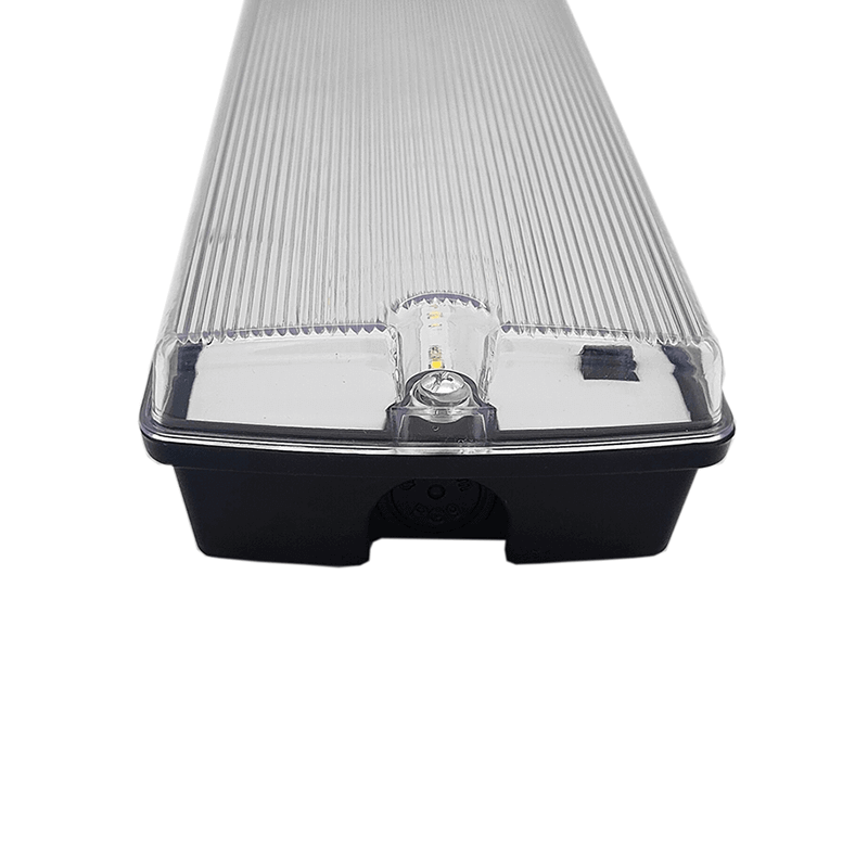 NOTBELEUCHTUNG 6W IP65 SCHWARZ (PIKTOGRAMME INKLUSIVE) MDRLED®