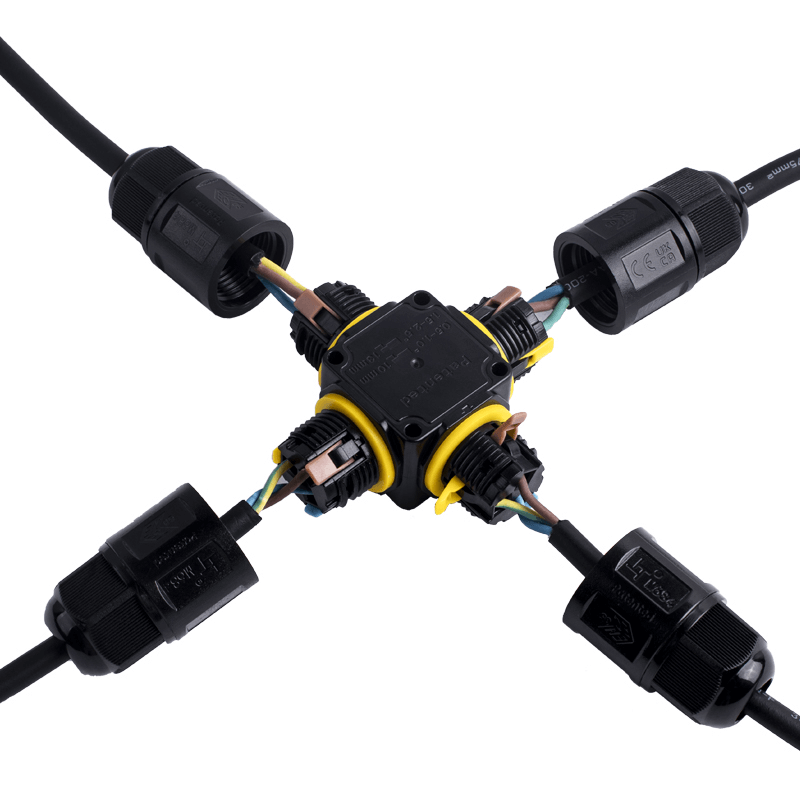 3-poliger Schnellverbinder IP68 4-11 mm MDRLED®