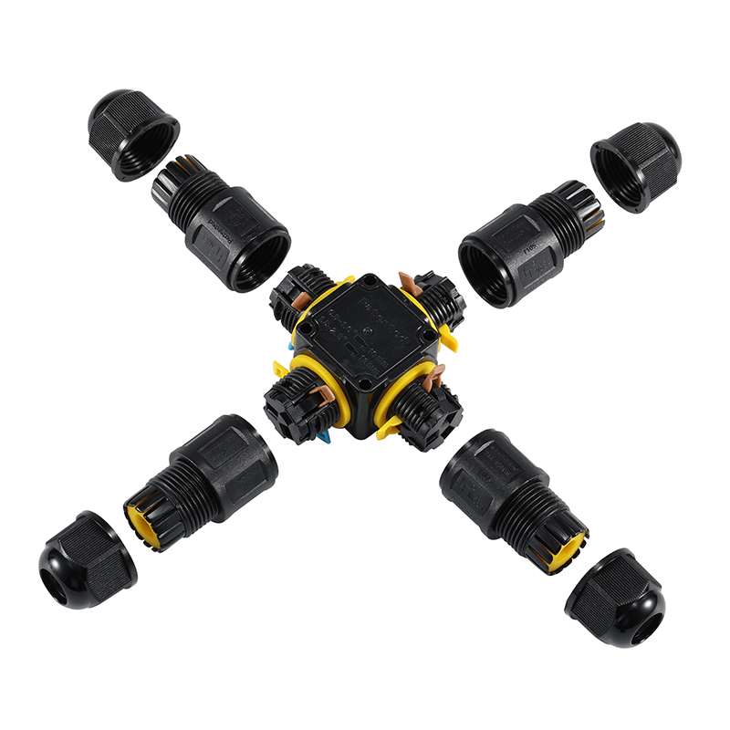 3-poliger Schnellverbinder IP68 4-11 mm MDRLED®