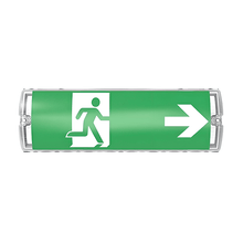 NOTBELEUCHTUNG 3 WATT INKL. ICOGRAMS SCHWARZ. MDRLED®