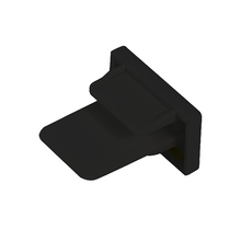 1-Phasen-Schienenendkappe -3,4 cm Pro Line Schwarz MDR LED®