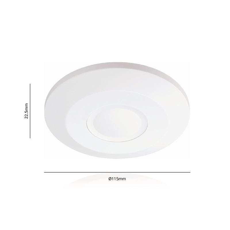 PRÄSENZSENSOR ZUR OBERFLÄCHENMONTAGE. MDRLED®