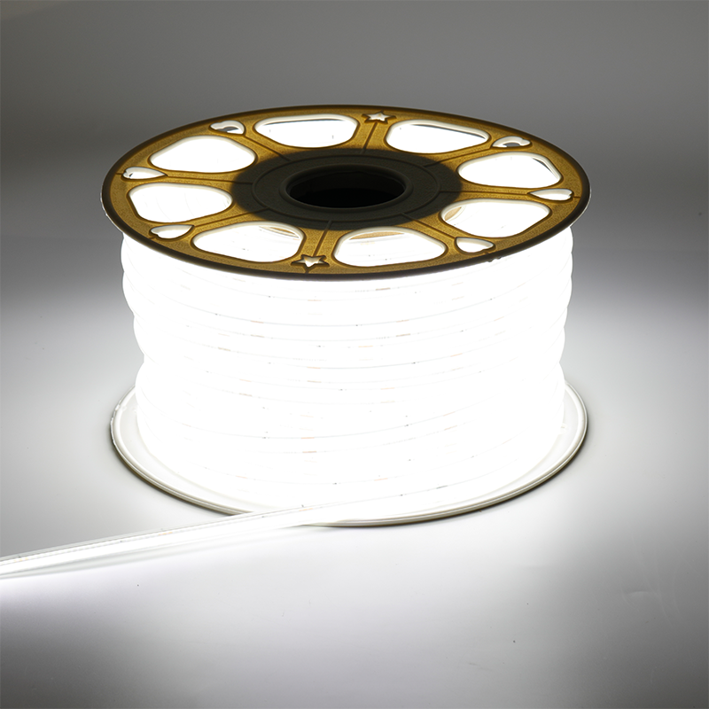 COB LED STRIP 220V IP65 50 METER 6000K inkl. 0,5 M EURO-STECKER MDRLED®