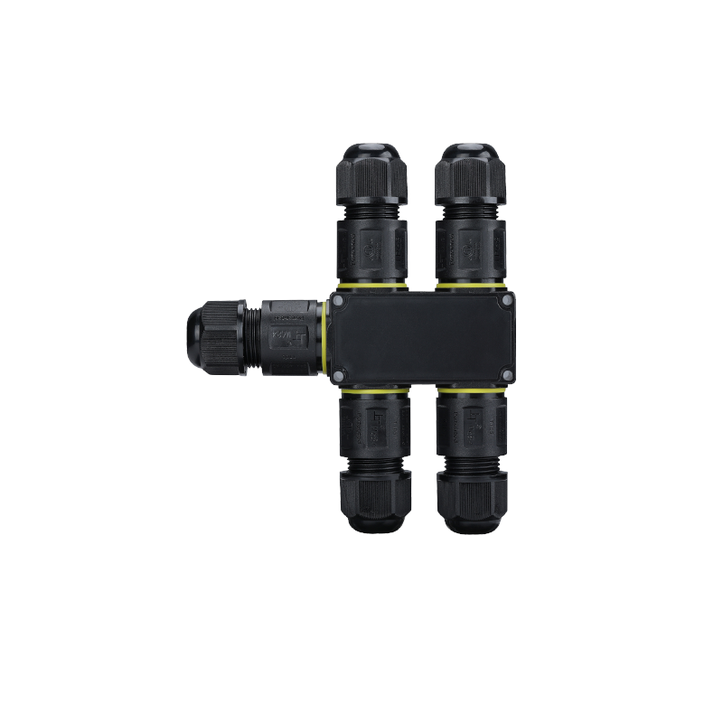 3-poliger 5-Wege-Schnellverbinder IP68 4-11 mm MDRLED®