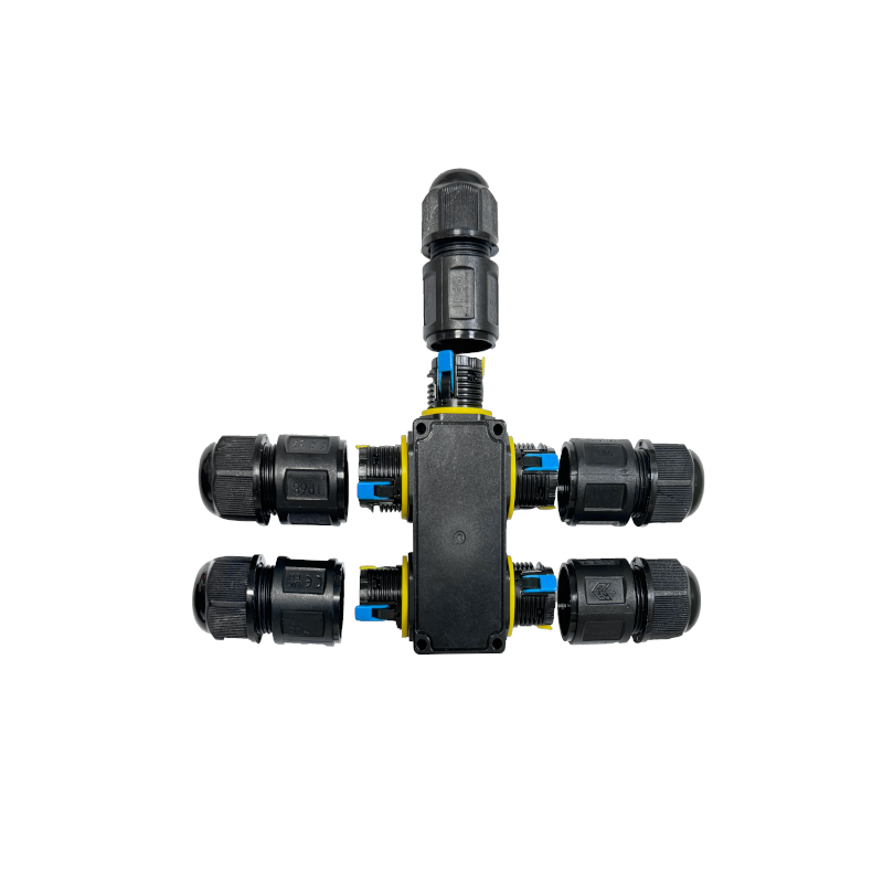 3-poliger 5-Wege-Schnellverbinder IP68 4-11 mm MDRLED®
