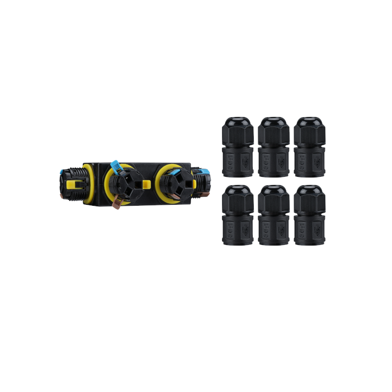 3-poliger 6-poliger Schnellverbinder IP68 4-11 mm MDRLED®