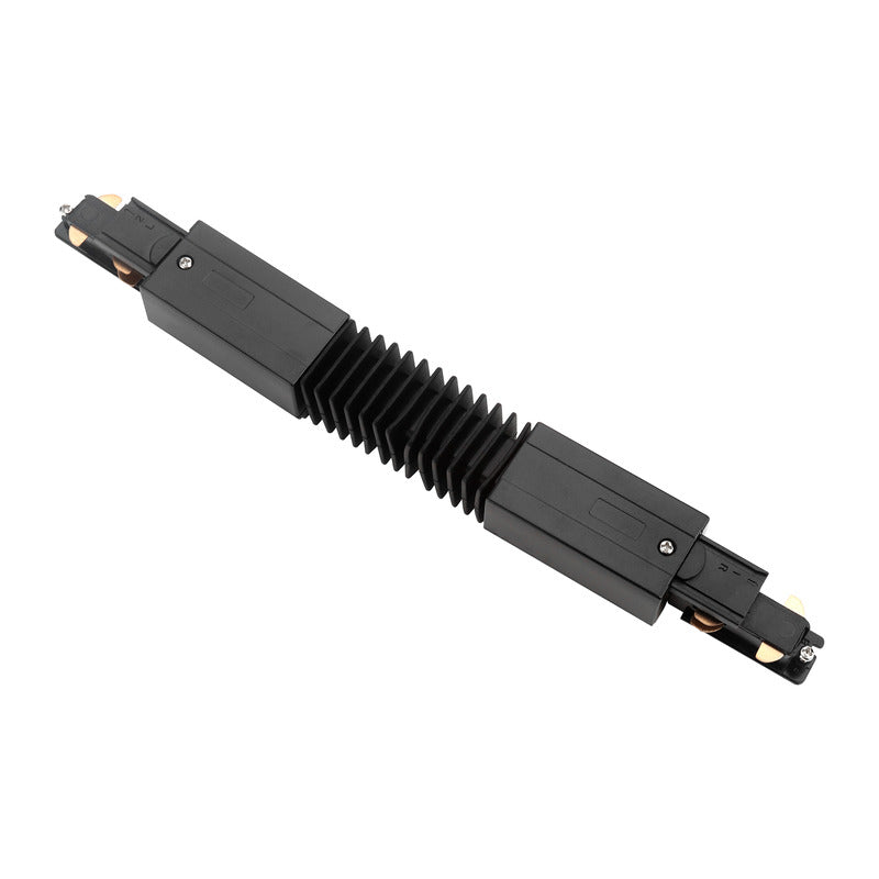 DALI 3-FASE RAIL FLEXIBELE CONNECTOR ZWART MDRLED®