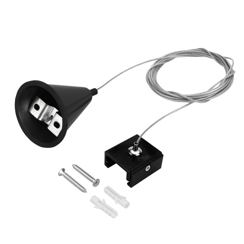 DALI 3-FASE RAIL PENDELSET 1.5 METER ZWART MDRLED®