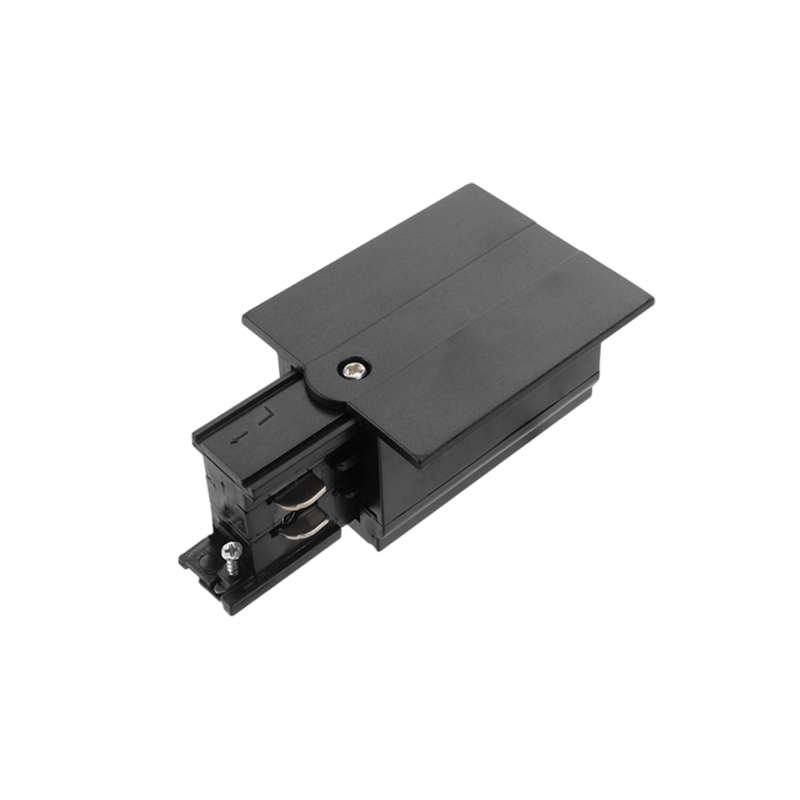 INBOUW 3-FASE POWER CONNECTOR LEFT ZWART MDRLED®