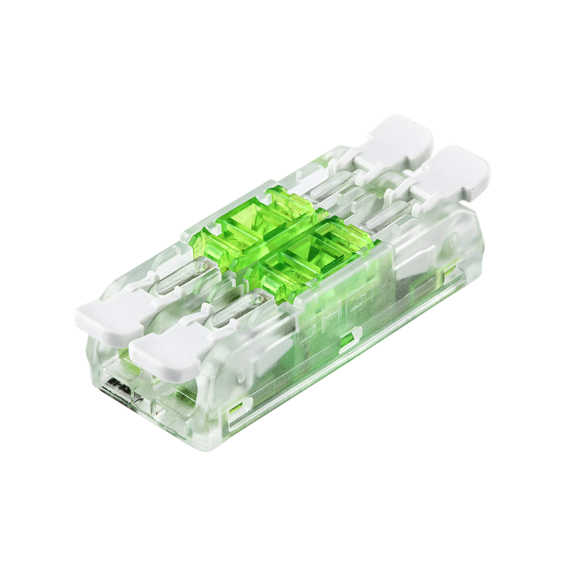 Universal-Durchführungsklemmen 2-adrig 0,2-4,0mm² – 32A/450V – 40 Stück MDRLED®