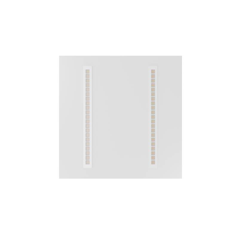 LED LOUVRE PANEEL | KASTRA | 60X60CM | 36W | CCT-SWITCH | WIT