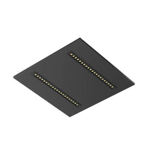 LED LOUVRE PANEEL | KASTRA | 60X60CM | 36W | CCT-SWITCH | ZWART