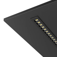 LED LOUVRE PANEEL | KASTRA | 60X60CM | 36W | CCT-SWITCH | ZWART