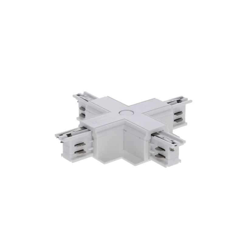 INBOUW 3-FASE X-VORM CONNECTOR WIT
