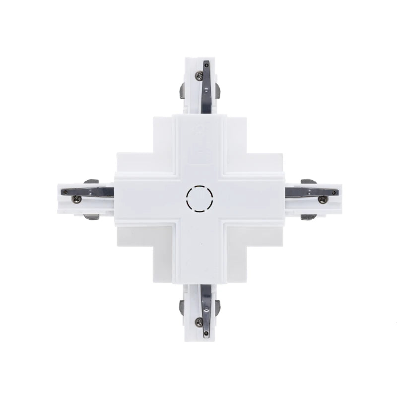 INBOUW 3-FASE X-VORM CONNECTOR WIT
