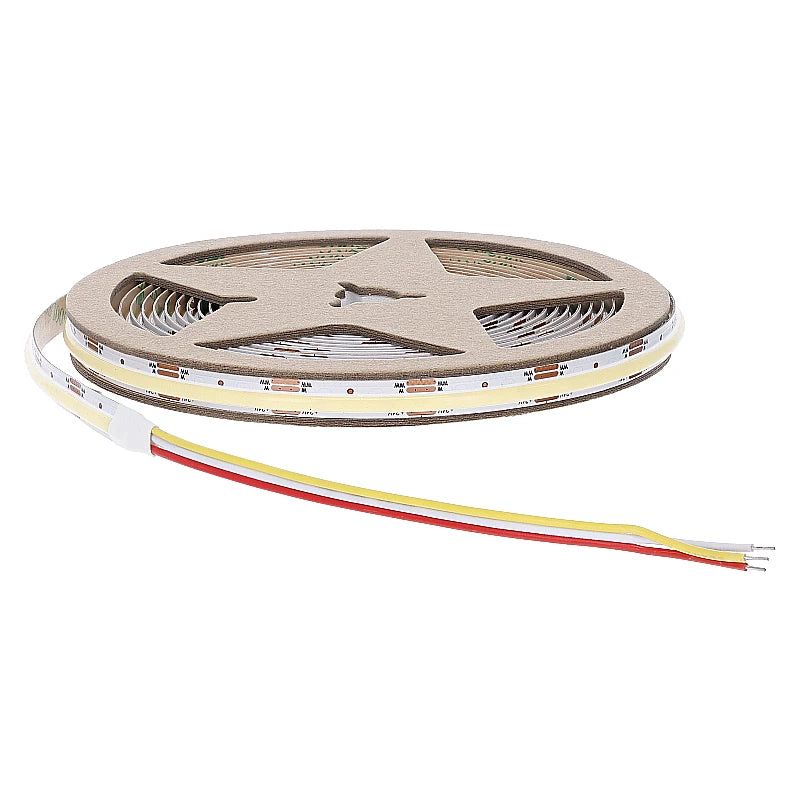 COB LED-strip CCT | 24V | 10 Meter | 7W/M | 608 LEDs/M | IP20