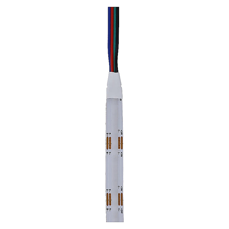 RGB COB LED Strip 24V IP65 10M – Puntloze Kleurverlichting