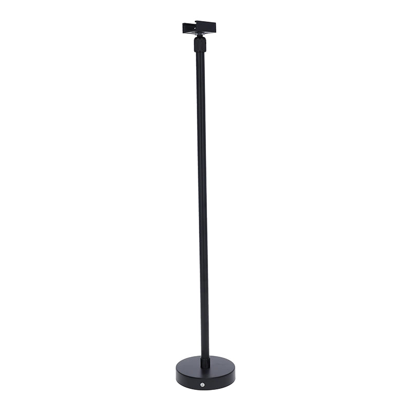 Spanningsrail Ophangsysteem Zwart – Draadstang 50–100cm – 3-Fase – 2 Stuks