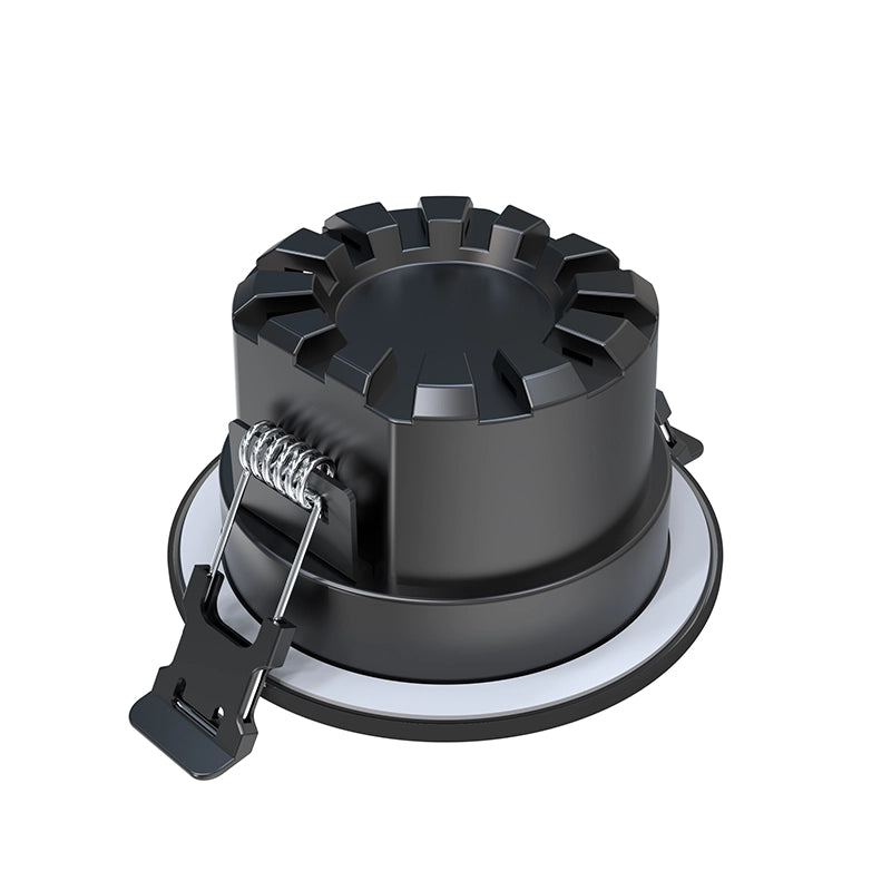 LED Inbouwspot Lisa 6W | Zwart & Wit | Met PIR Sensor | CCT-Schakelaar | IP65 | MDRLED®