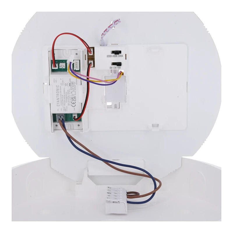 LED Plafonnière Aurora 16W/12W/8W IP65 CCT Switch Sensor en Noodfunctie