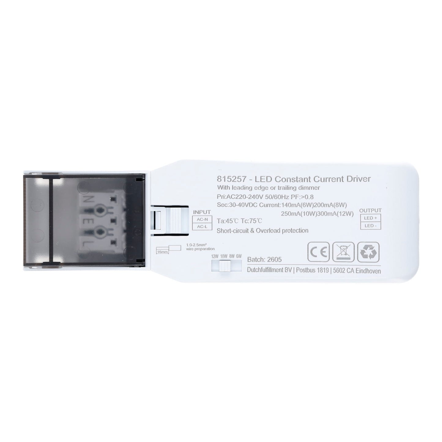 LED DOWNLIGHT MDRLED | 30W/25W/20W/15W | Ø195-210MM | CCT-SWITCH Actie