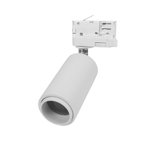 3-PHASEN-SCHIENENLEUCHTE WEISS GU10 MIT VERSTELLBARER LINSE. MDRLED®