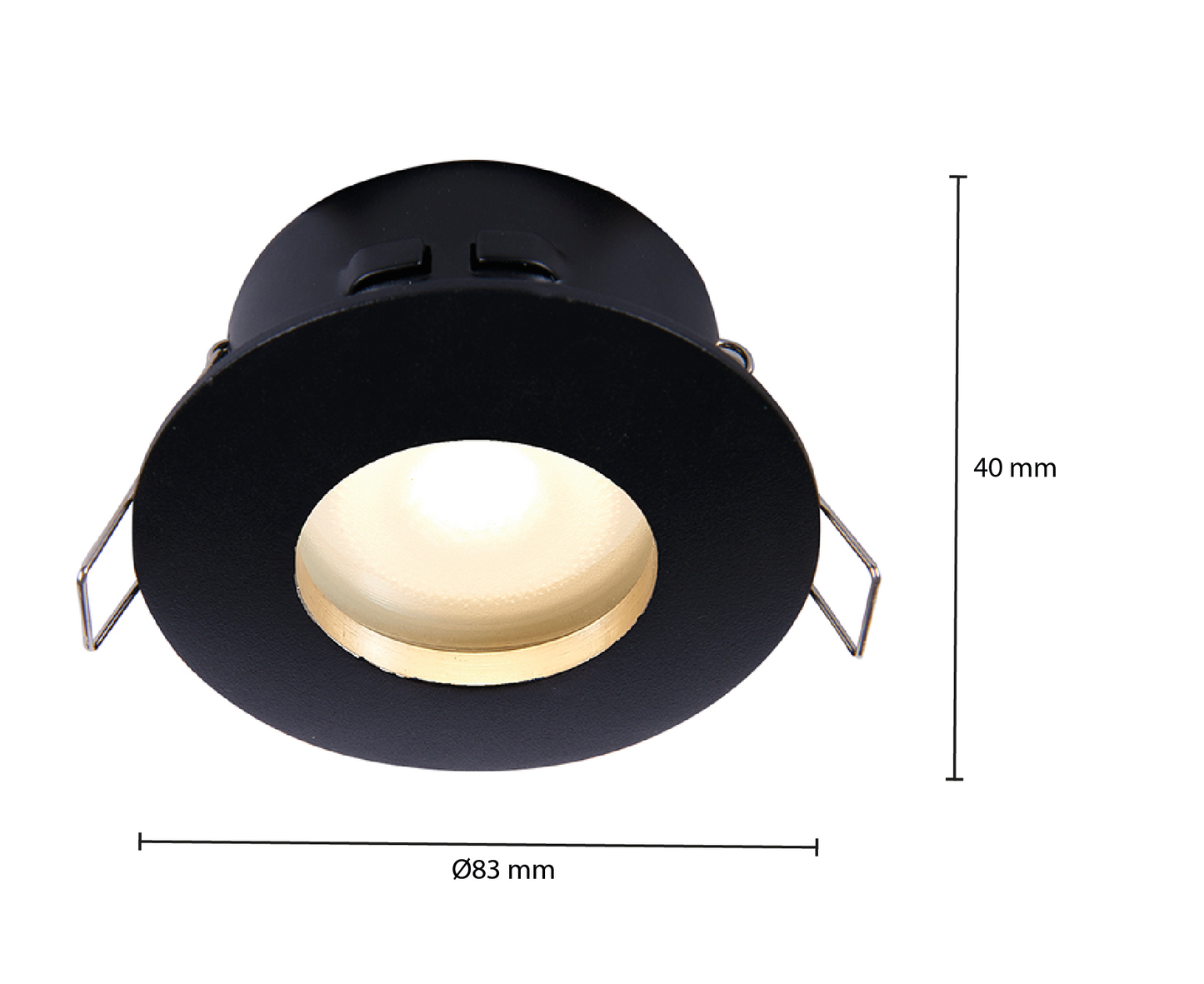 OPRAWA GU10 BIAŁA, CZARNA, SREBRNA Ø70mm MR16 MDRLED